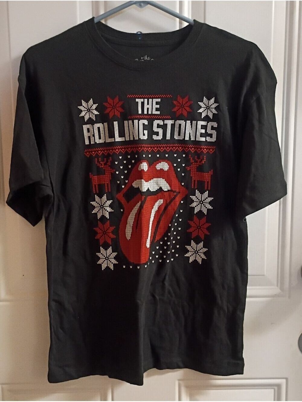 2/$10 The Rolling Stones Christmas Graphic Tee Size XS